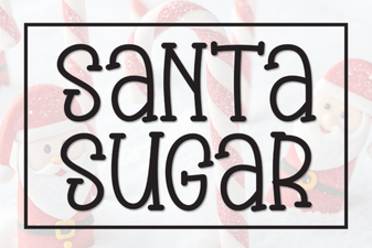 Santa Sugar Font: Festive Design Inspiration