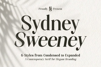Sydney Sweeney's Signature Font Style Guide